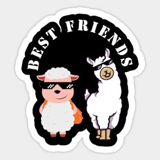 BFFs Forever Sticker